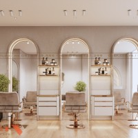 Phương án thiết kế salon tóc JK Hair Salon của anh Cường tại Buôn Ma Thuột  